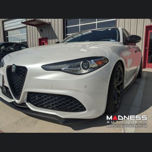 Alfa Romeo Giulia Front Spoiler - Carbon Fiber - Italia Style - Stile Italia - Sport/ Ti/ Veloce - V3